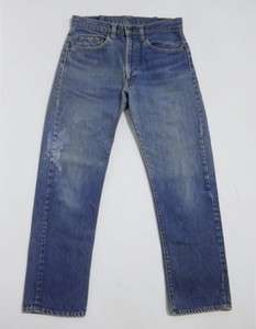 Vintage 70s LEVI STRAUSS Red Tab 505 Denim SINGLE STITCH Jeans Pants 