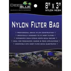  Top Quality Nylon Filter Media Bag W/drawstring 8x3 Pet 