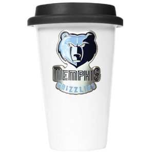   : Memphis Grizzlies Ceramic Travel Cup (Black Lid): Sports & Outdoors