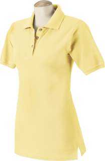 Harvard Square Ladies 100% Cotton Pique Polo Sport Shirt. HS152  