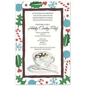  Cocoa Invitation Holiday Invitations: Health & Personal 