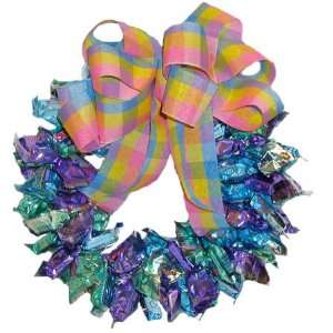 Easter Assorted Candy Bar Wreath: Grocery & Gourmet Food