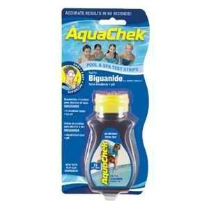    Aquachek Biguanide Blue Pool & Spa Test Strip Patio, Lawn & Garden