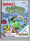 Nintendo Wii   Rapalas Fishing Frenzy (Rod and Reel Combo Pack) NEW