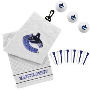  NHL Vancouver Canucks Embroidered Golf Towel, Golf Balls 