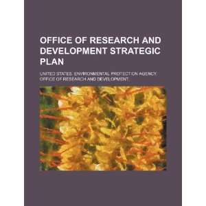  Office of Research and Development strategic plan 