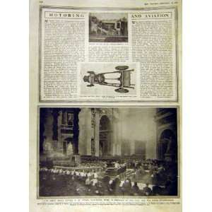  Sizaire Berwick Car Chassis Engine Peace Cathedral 1915 