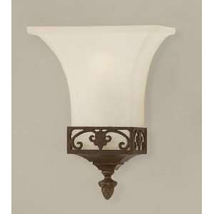   Normandie Court Wall Sconce with Palladio Finish: Home Improvement