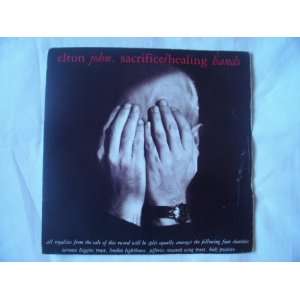    ELTON JOHN Sacrifice/Healing Hand UK 7 45 Elton John Music