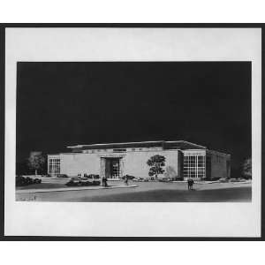  Stockton Public Library,Stockton,CA,c1951: Home & Kitchen