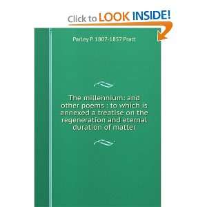  and eternal duration of matter Parley P. 1807 1857 Pratt Books