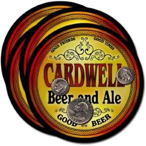  Cardwell, MO Beer & Ale Coasters   4pk 