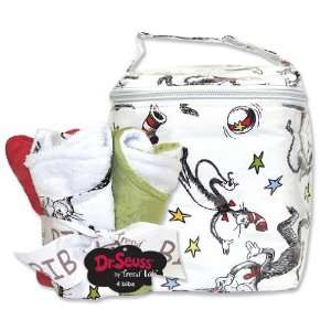  Dr. Seuss Cat in the Hat Bottle Bag & Bib Set: Baby