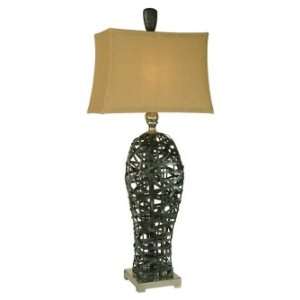  Rustic Steel Lamps ALITA, TALL Furniture & Decor