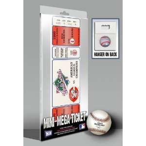  1990 World Series Mini Mega Ticket   Cincinnati Reds 