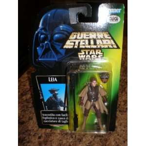   Leia Action Figure Guerre Stellari Foreign Language: Toys & Games