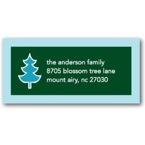 Holiday Return Address Labels   Winter Border: Boy By Hello Little One 