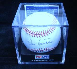 DON SUTTON Signed Baseball Autographed Stat Ball PSA Grade Mint 9.5 