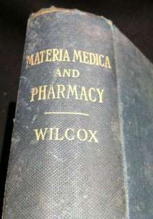   MATERIA MEDICA Book PHARMACY Cocaine CANNABIS PHARMACEUTICALS Rare