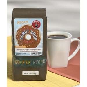 Coffee People ~ DONUT SHOP Whole Bean Coffee ~ 12 oz Bag:  