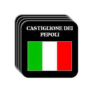  Italy   CASTIGLIONE DEI PEPOLI Set of 4 Mini Mousepad 