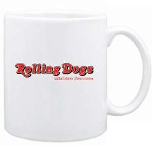   : New  Rolling Dogs : Miniature Schnauzer  Mug Dog: Home & Kitchen