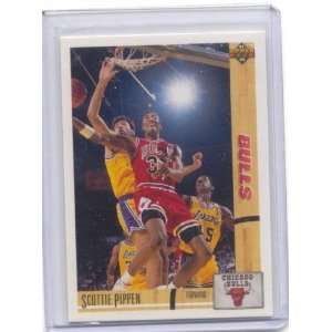    1991 92 Upper Deck Scottie Pippen card # 125