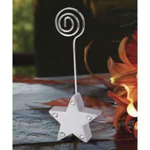  Wedding Favors Silver star place card holders Health 