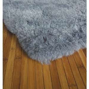  Kiwami Grey Shag Rug Size 43 x 63