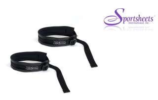 Sportsheets Neoprene Thigh Cuffs Adjustable (30) Sport Straps O Ring 