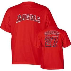  Vladimir Guerrero #27 Los Angeles Angels of Anaheim Name 
