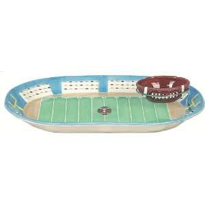  Home ETC Sports Fans Football Stadium Chip and Dip, 2 
