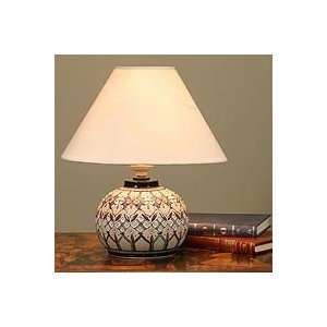    NOVICA Ceramic lamp, Kaleidoscope Light