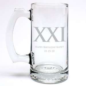  XXI Personalized Beer Mug