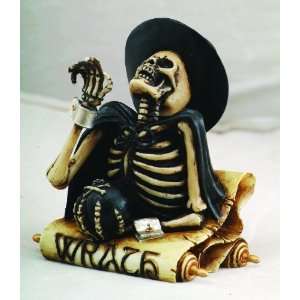 Seven Dead Sin   Wrath Skull Figurine 