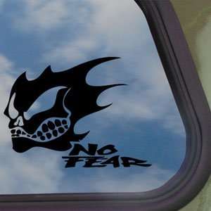  NO FEAR GHOST SKULL LOGO Black Decal Truck Window Sticker 