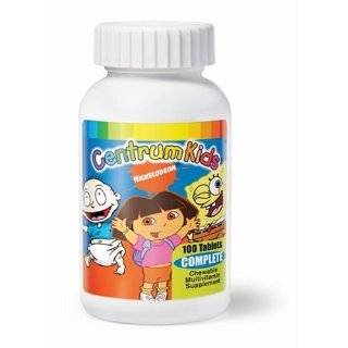  Centrum Kids Nickelodeon Complete Chewable Multivitamin 