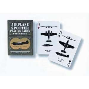  Spotter Deck Airplane WW II Playing Cards: Everything Else