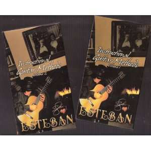  ESTEBAN Instructional Guitar Methods [2 vhs set 