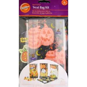  Wilton Boo Scary Treat Bag Kit For Halloween w 6 Bags 