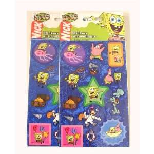  2 pcs Spongebob Squarepants Sticker (4 sheets) Toys 