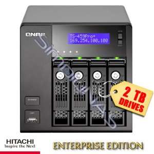  QNAP TS 459 PRO+ Turbo NAS Server 4TB (2 x 2000GB HT 