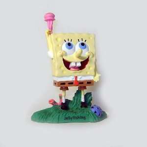    Enesco Resin Spongebob Squarepants Jellyfish Figurine Toys & Games