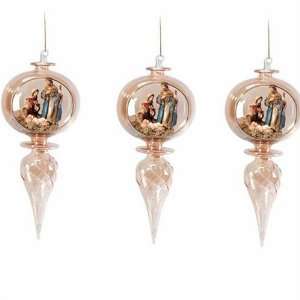  Christmas Tree Ornaments Set of 3: Home & Kitchen