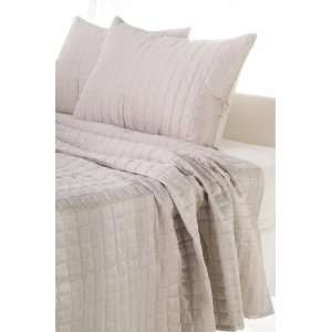  Cement Gray Shimmer Quilt Set Gray