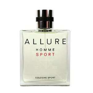 Allure Homme Cologne Sport by Chanel 5oz   Tester Beauty