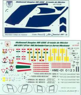 Aztec Decals 1/48 HUGHES 500 LATIN HELICOPTERS *MINT*  