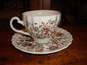 Johnson Bros STAFFORDSHIRE BOUQUET Cup & Saucer  
