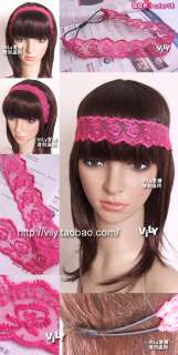 Celebrity Lace Ribbon Soft Hair Headband GOSSIP Girl #2  