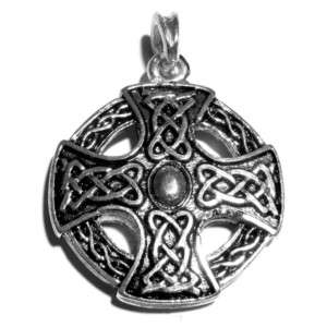 HIGHEST CROSS 925 Pendant Amulet Celtic LARP Jewelry  